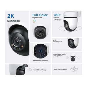 Outdoor Pan/Tilt Security WiFi Camera