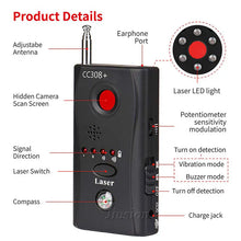 Load image into Gallery viewer, Bug Detector RF Anti -Spy Wireless Detector
