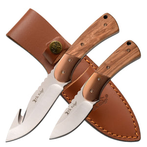 ELK RIDGE - FIXED BLADE KNIVES - SET OF 2