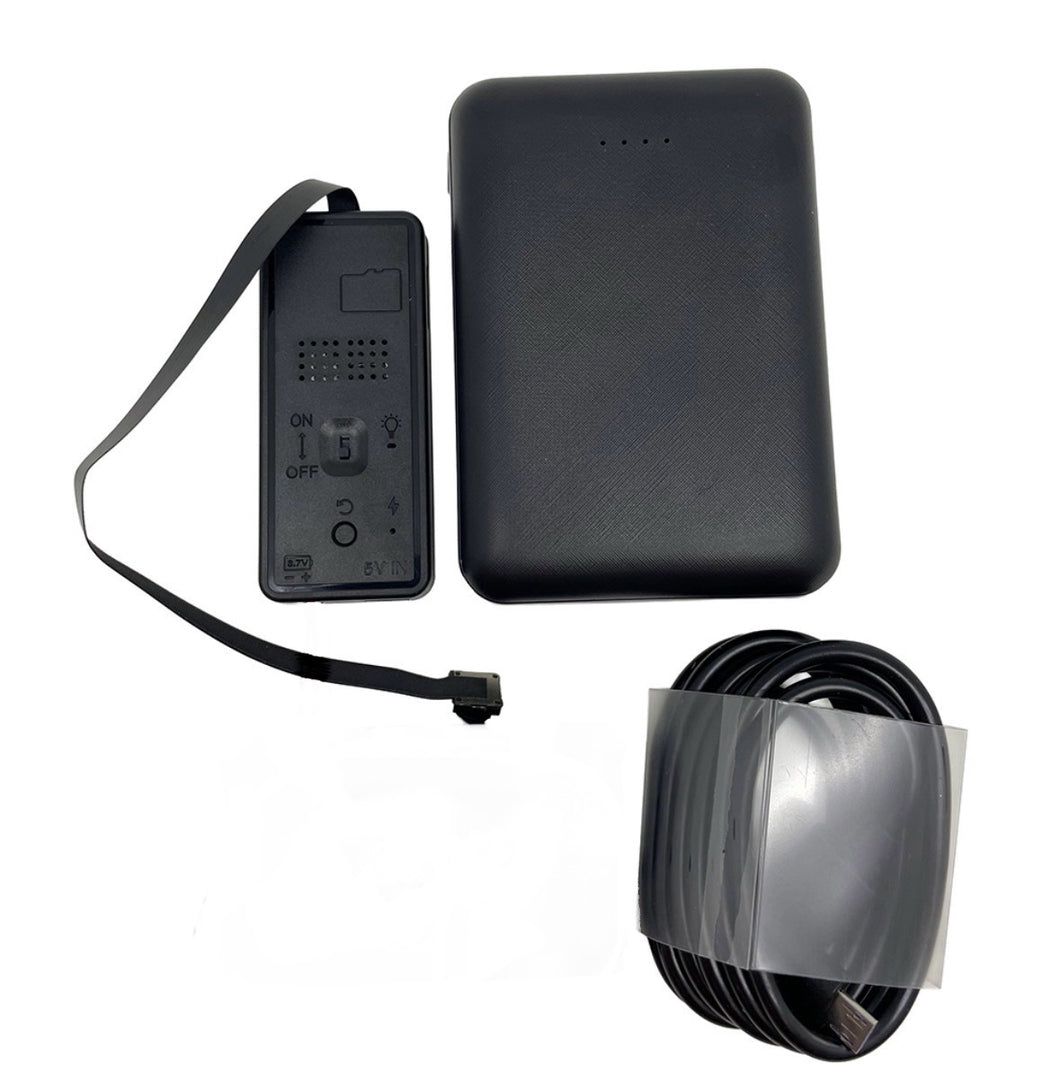 DIY Remote View WiFi Pinhole Hidden Camera with EXTENDED BATTERY