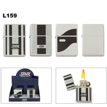 Load image into Gallery viewer, Jumbo Oil Lighters Chrome ~ Approx. 33% larger than standard oil lighter!

