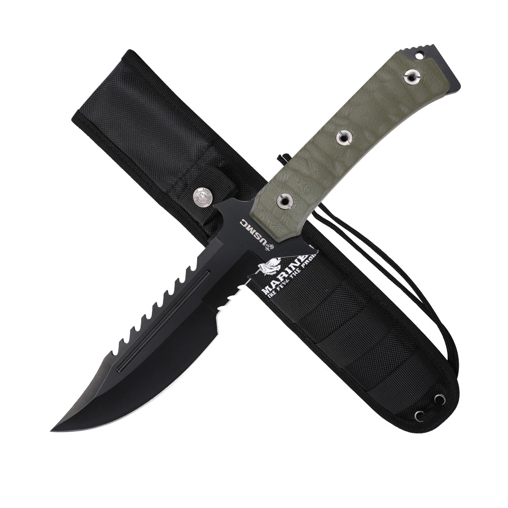 USMC - Fixed Blade Knife (Officially Licensed Product By USMC)