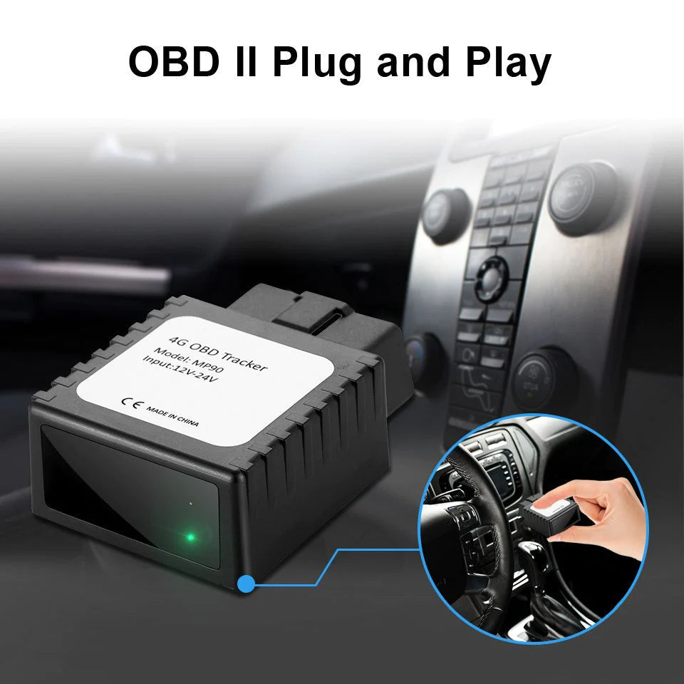 4G OBD2 AUTO TRACKER (ACTIVATION+3 MONTH INCLUDED)