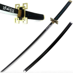 40" ABS Plastic Blade Muichiro Tokito Nichirin Katana Samurai Sword Demon Anime