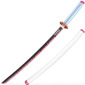 40.5" ABS Plastic Blade Mitsuri Kanroji Nichirin Katana Samurai Sword Demon