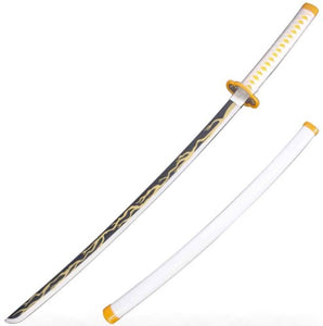 40.25" ABS Plastic Blade Cosplay Anime Agatsuma Zenitsu Demon Sword