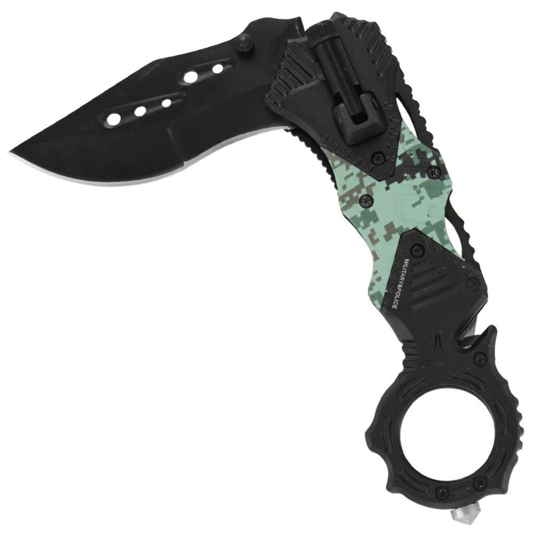 Military & Police Tactical Emergency Knife