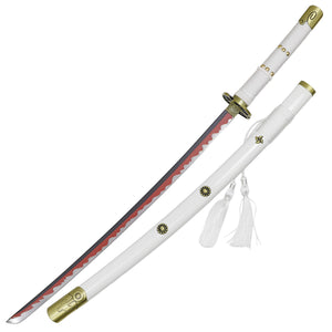 Ame no Habakiri High Carbon Steel Pirate Anime Replica Meito Katana Sword