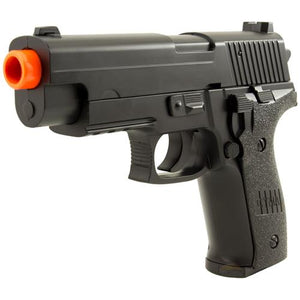 CYMA ZM23 Metal Spring Pistol - BLACK