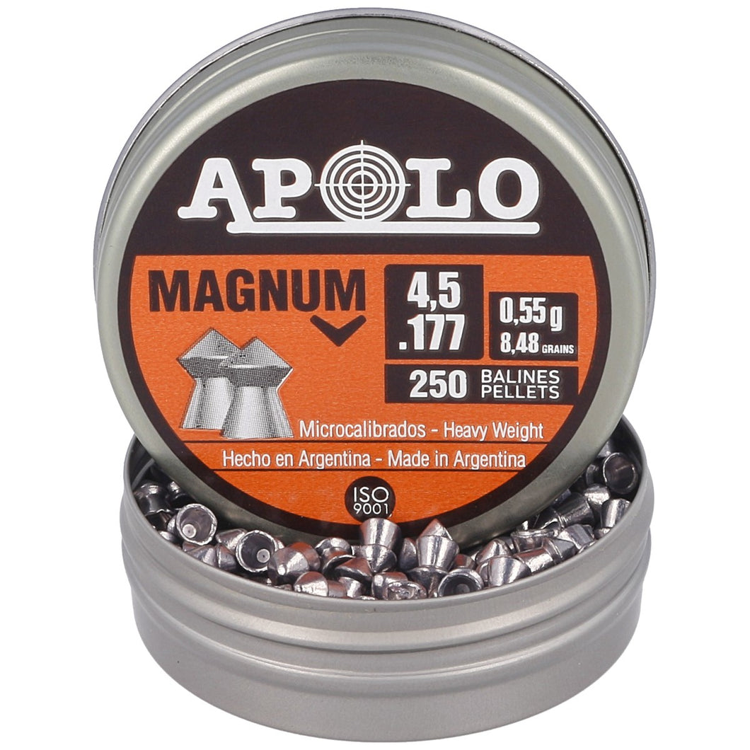 Apolo Magnum .177 / 4.5 mm 250pcs Pellets