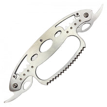 Load image into Gallery viewer, 9&quot; Convertible Knuckle Dual Blade Knife
