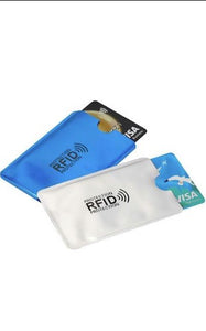 CREDIT CARD RFID BLOCKING SLEEVES