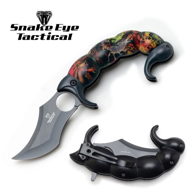 Snake Eye - Spring Assisted Knife