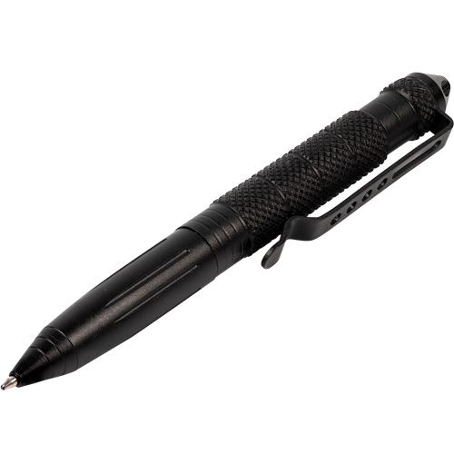 Tactical Black Twist Pen with Refill