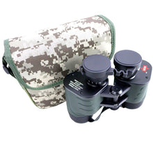 Load image into Gallery viewer, Perrini 20x40 Black &amp; Green Water Proof Binocular With Camo Carrying Case
