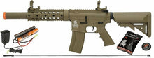 Load image into Gallery viewer, LANCER TACTICAL AIRSOFT POLYMER M4 GEN 2 SD AEG RIFLE - TAN

