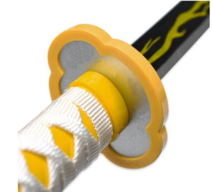 Art of Thunder Yellow Nichirin Katana | Kimetsu No Yaiba Agatsuma Zenitsu Replica Polyurethane Foam Sword