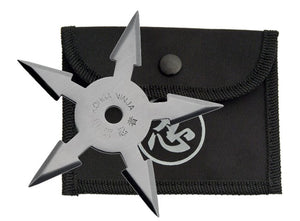 4" THROWING STAR 5 POINTS