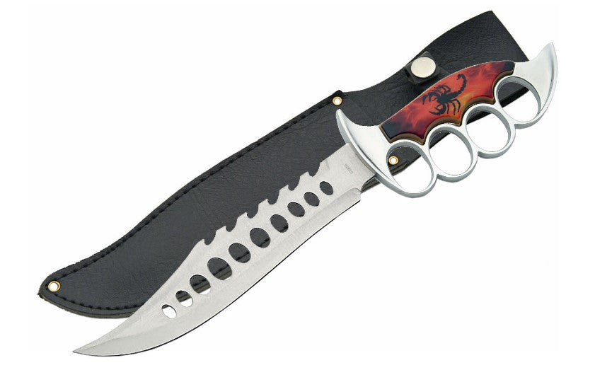 FLAMED SCORPION KNIFE