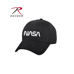 Rothco NASA Worm Logo Low Profile Cap - Black