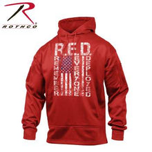 Load image into Gallery viewer, Rothco Concealed Carry R.E.D. (Remember Everyone Deployed) Hoodie
