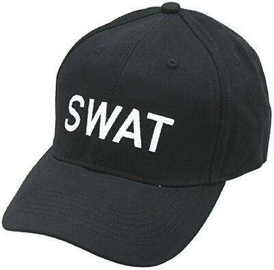 CAP  SWAT LAW ENFORCEMENT ADJUSTABLE INSIGNIA