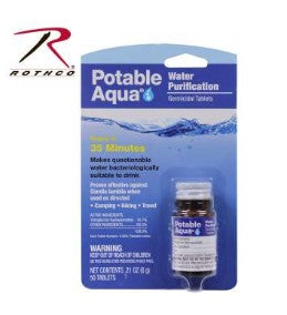 Potable Aqua Water Purification Tablets