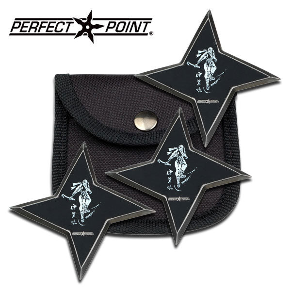 PERFECT POINT THROWING STAR SET 3