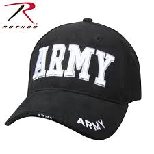 CAP DELUXE ARMY EMBROIDERED LOW PROFILE INSIGNIA