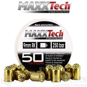 MAXX TECH .380/9MM FOR REVOLVERS 50CT.