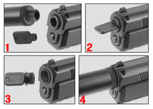 Load image into Gallery viewer, ASG Ventilated Universal Fake Compensator, For Select ASG Pistols
