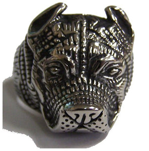 BULLDOG STAINLESS STEEL BIKER RING