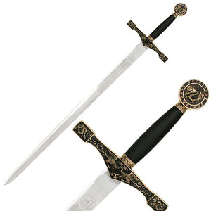 MEDIEVAL SWORD 45.5" OVERALL