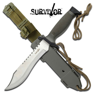 SURVIVOR SURVIVAL KNIFE 12" OVERALL
