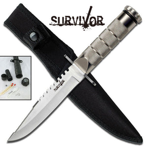 SURVIVOR SURVIVAL KNIFE 8.5" OVERALL