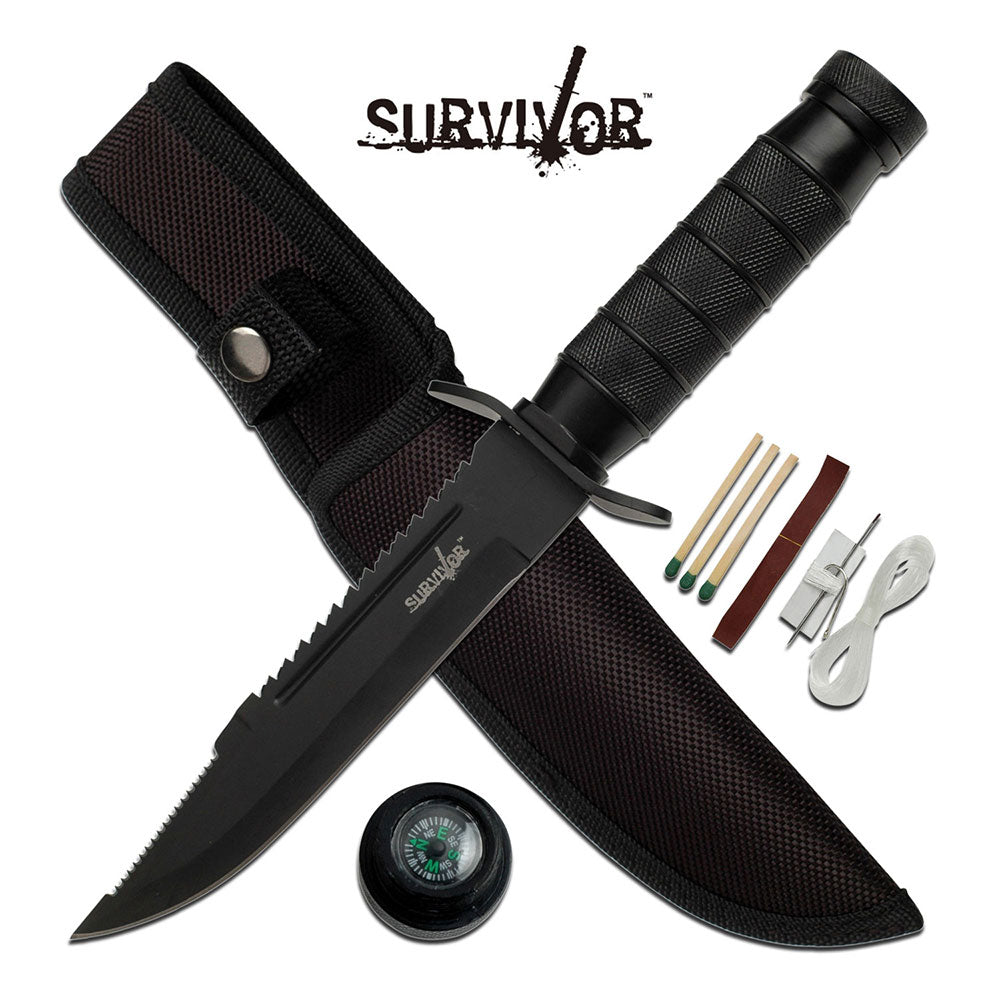 SURVIVOR FIXED BLADE KNIFE 9.5