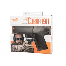 Load image into Gallery viewer, Lancer Tactical Cobra LTX-50 1911 CO2 Half-Blowback Airsoft Pistol - BLACK

