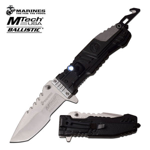 U.S. MARINES BY MTECH USA SPRING ASSISTED KNIFE