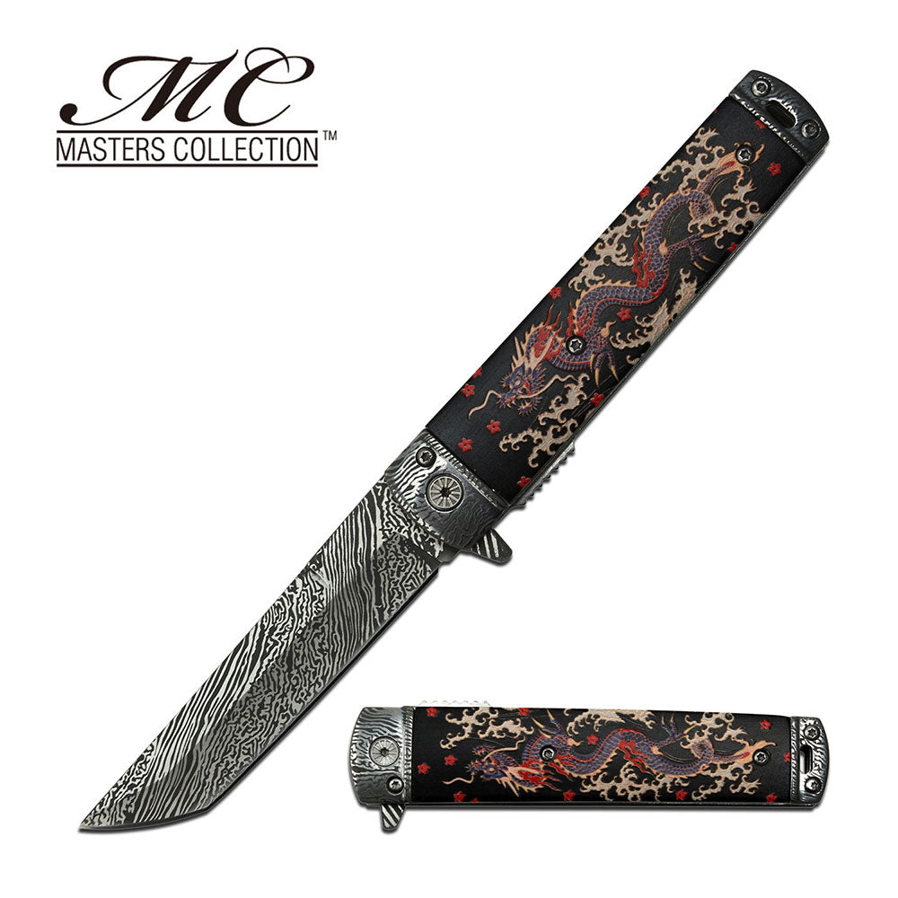 MASTERS COLLECTION MC-A049BK SPRING ASSISTED KNIFE