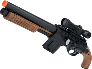 Mossberg Licensed M500 Magazine-Fed Airsoft Shotgun Package