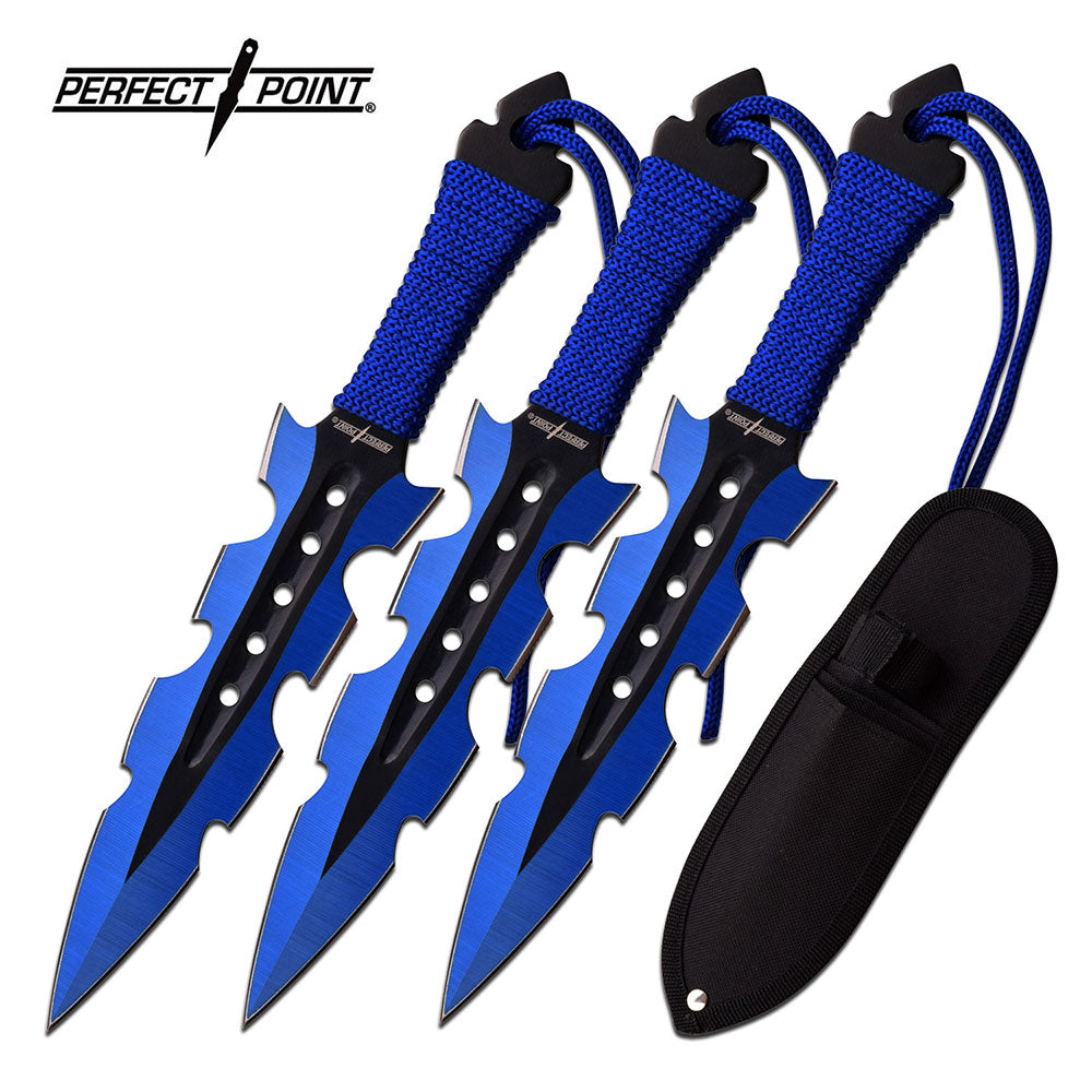 PERFECT POINT THROWING KNIFE SET 7.5