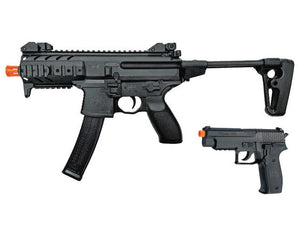 SIG Sauer Spring Airsoft Kit, MPX Rifle & P226 Pistol