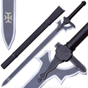 SAO Kirito Elucidator Anime Sword Replica Wall Display