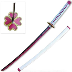 41" Steel Anime Demon Mitsuri Kanroji Nichirin Katana Sword