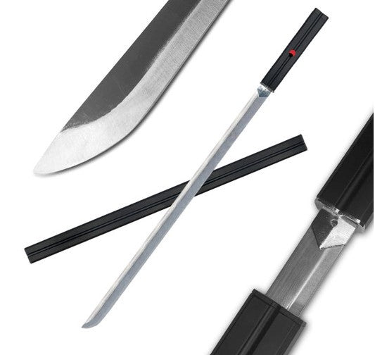 Hand Crafted Sasuke Dark Grass Cutter Ninja Replica Sword | Carbon Steel