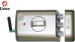 SUPRATRONIK LINCE Electronic Invisible Security DEADBOLT with Alarm Made in Spain