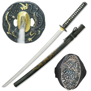 HAND FORGED SAMURAI SWORD 41" OVERALL