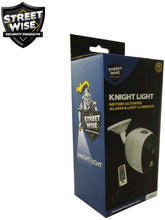 Load image into Gallery viewer, KNIGHT LIGHT MOTION ACTIVATED ALARM-LIGHT W/REMOTE
