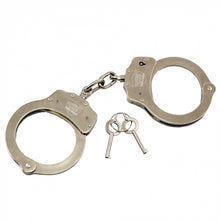 Load image into Gallery viewer, STREETWISE NICKEL PLATED SOLID STEEL HANDCUFFS
