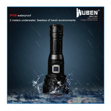 Load image into Gallery viewer, Wuben 3500 Lumen Flashlight w/Survival Bracelet
